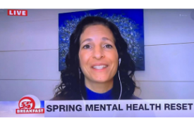 CP24 Breakfast - Leena Latafat asks Julie Cass for tips on maintaining mental health during Covid lockdown