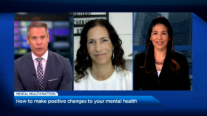 Antony Robart and Minna Rhee ask Julie Cass to provide some advice on how to make positive changes in your mental health through small steps